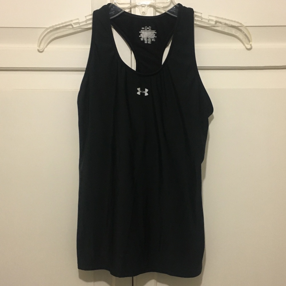 Under Armour - Black Tank w/ built-in Sports Bra